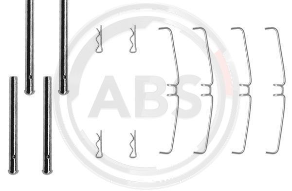 A.B.S. Комплектующие, колодки дискового тормоза 0907Q