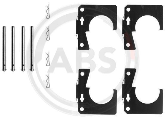 A.B.S. Комплектующие, колодки дискового тормоза 0914Q