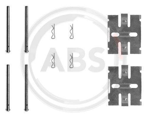 A.B.S. Комплектующие, колодки дискового тормоза 0932Q