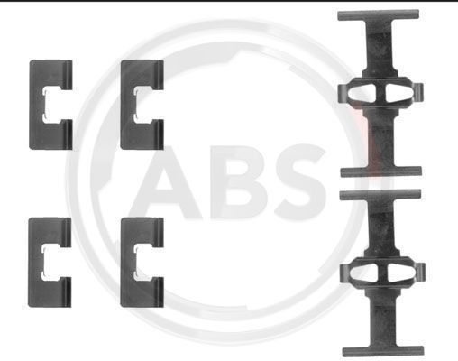 A.B.S. Комплектующие, колодки дискового тормоза 1092Q