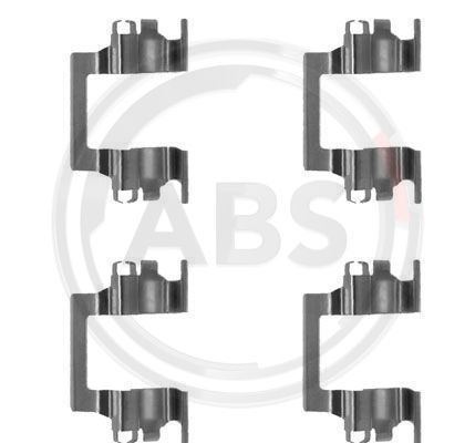 A.B.S. Комплектующие, колодки дискового тормоза 1117Q