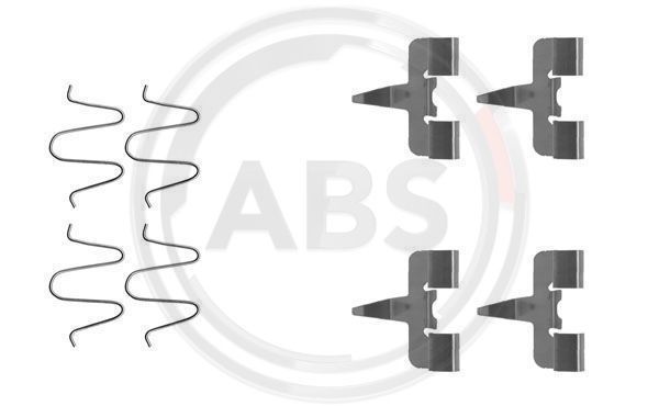 A.B.S. Комплектующие, колодки дискового тормоза 1207Q
