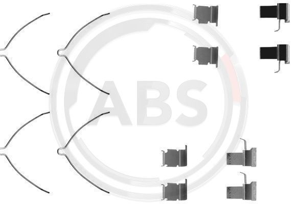 A.B.S. Lisakomplekt, ketaspiduriklotsid 1261Q