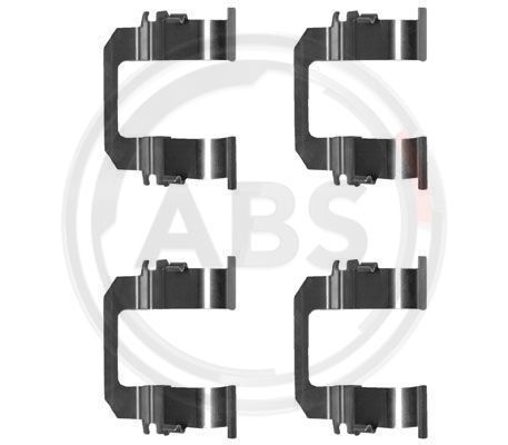 A.B.S. Комплектующие, колодки дискового тормоза 1275Q