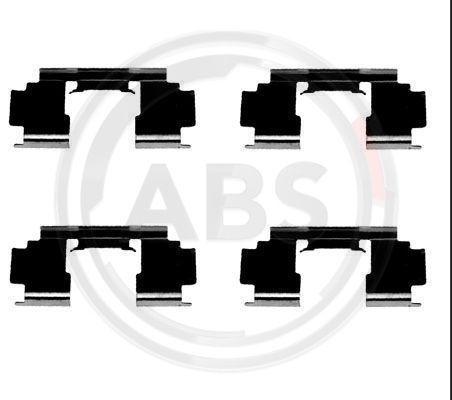 A.B.S. Комплектующие, колодки дискового тормоза 1276Q