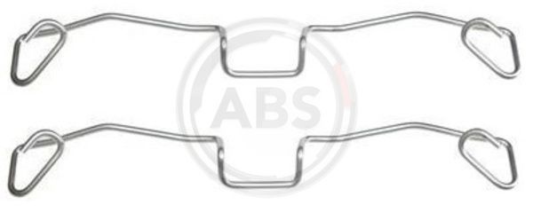 A.B.S. Комплектующие, колодки дискового тормоза 1633Q