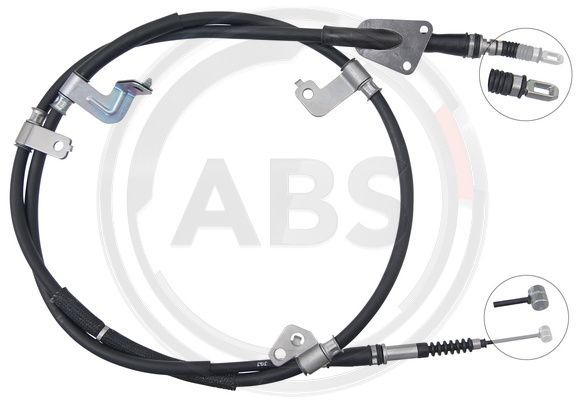 A.B.S. Cable, parking brake