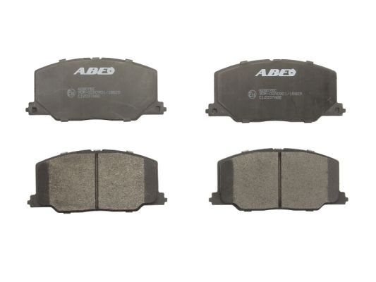 ABE Комплект тормозных колодок, дисковый тормоз C12037ABE