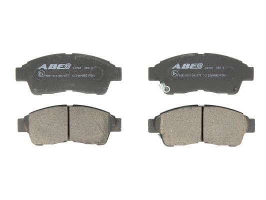 ABE Комплект тормозных колодок, дисковый тормоз C12064ABE