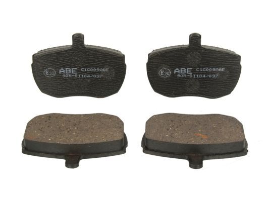 ABE Комплект тормозных колодок, дисковый тормоз C1G009ABE