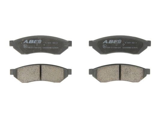 ABE Комплект тормозных колодок, дисковый тормоз C20005ABE