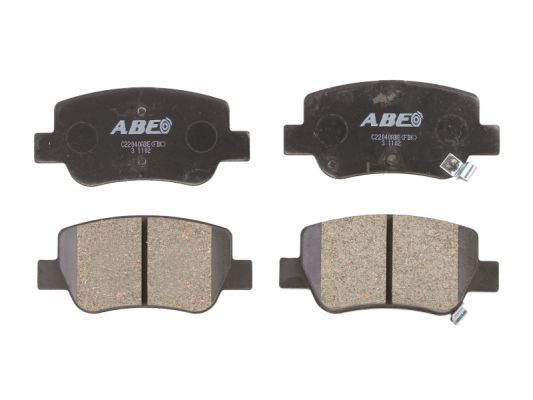 ABE Комплект тормозных колодок, дисковый тормоз C22040ABE