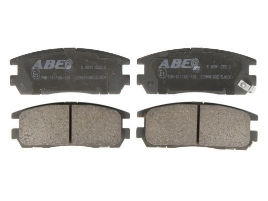 ABE Комплект тормозных колодок, дисковый тормоз C29001ABE