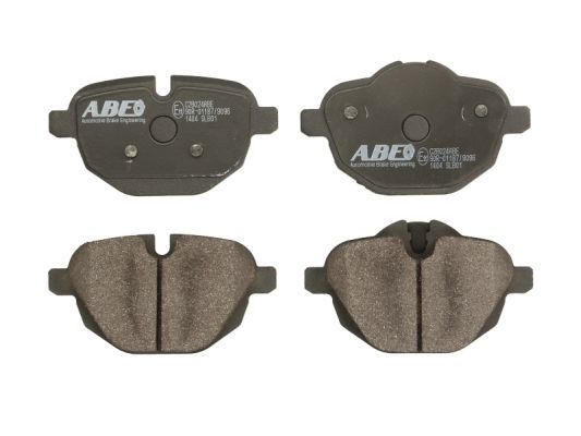 ABE Комплект тормозных колодок, дисковый тормоз C2B024ABE