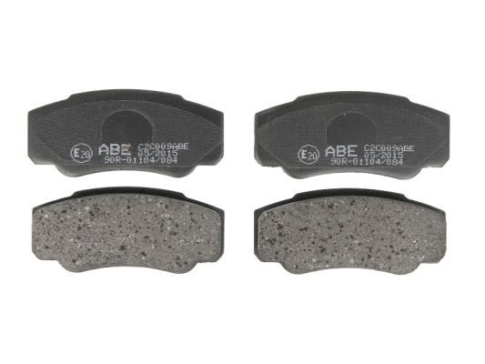 ABE Комплект тормозных колодок, дисковый тормоз C2C009ABE