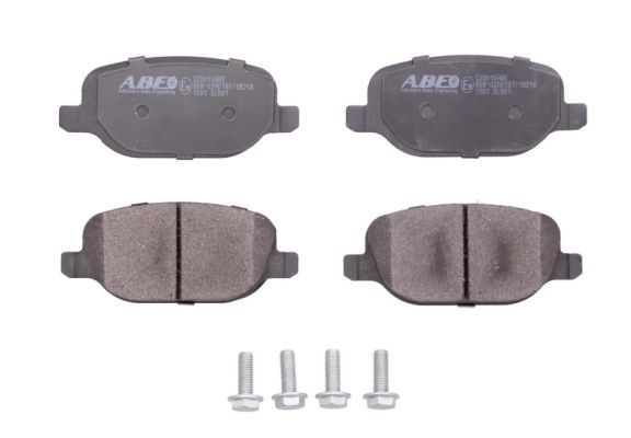ABE Комплект тормозных колодок, дисковый тормоз C2D010ABE
