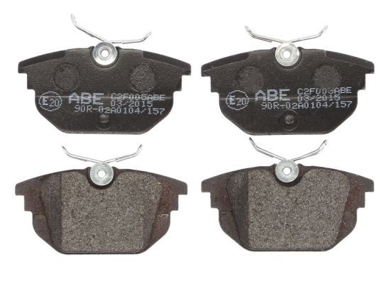 ABE Комплект тормозных колодок, дисковый тормоз C2F005ABE