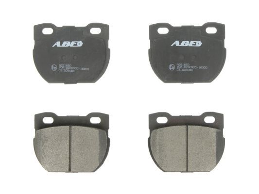 ABE Комплект тормозных колодок, дисковый тормоз C2I004ABE