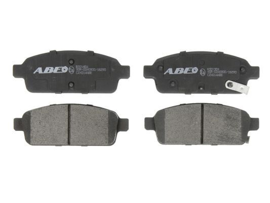 ABE Комплект тормозных колодок, дисковый тормоз C2X014ABE