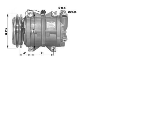 ACR Kompressor,kliimaseade 134712
