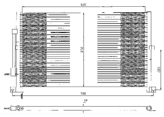 ACR Конденсатор, кондиционер 300062