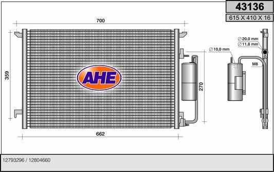 AHE Kondensaator,kliimaseade 43136