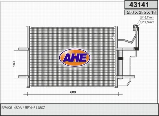 AHE Kondensaator,kliimaseade 43141