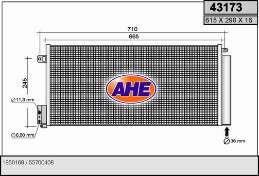 AHE Kondensaator,kliimaseade 43173