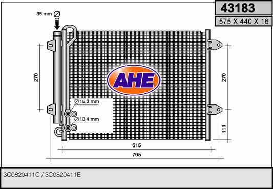 AHE Kondensaator,kliimaseade 43183