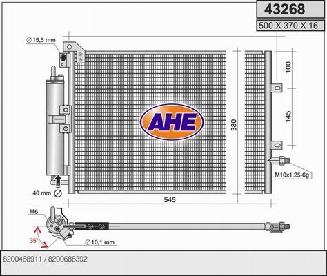 AHE Kondensaator,kliimaseade 43268