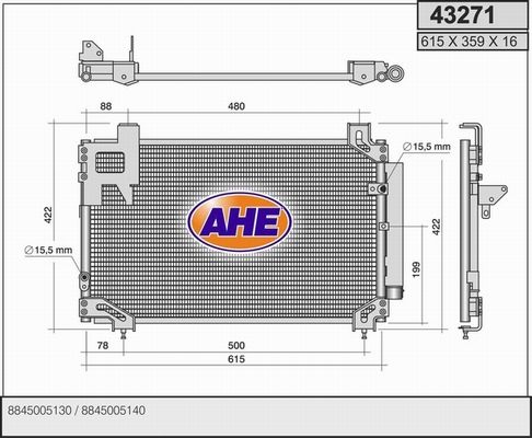 AHE Kondensaator,kliimaseade 43271