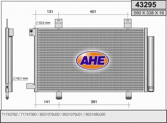 AHE Kondensaator,kliimaseade 43295