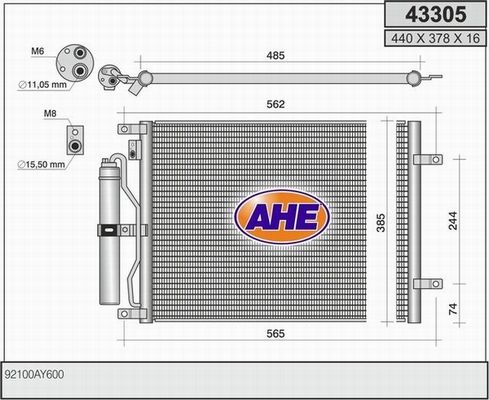 AHE Kondensaator,kliimaseade 43305