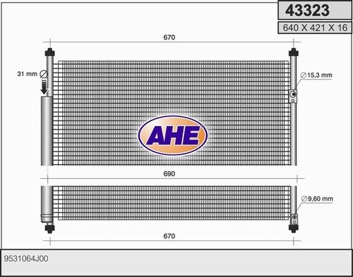 AHE Kondensaator,kliimaseade 43323