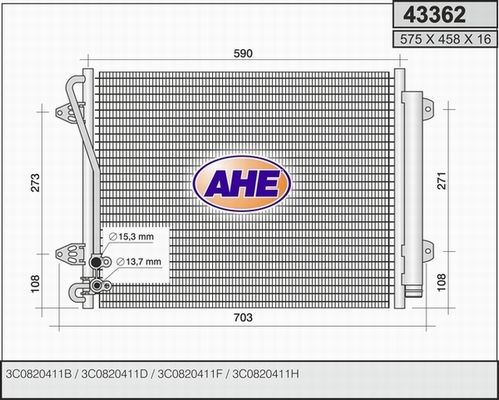 AHE Kondensaator,kliimaseade 43362