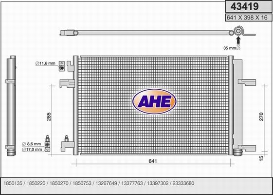 AHE Kondensaator,kliimaseade 43419