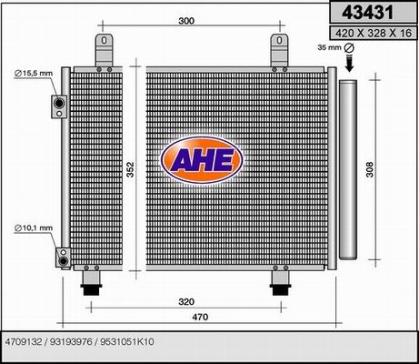 AHE Kondensaator,kliimaseade 43431