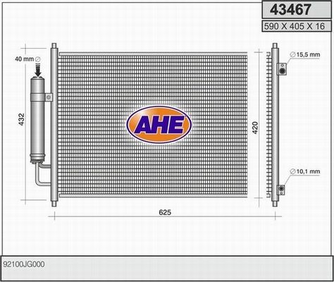 AHE Kondensaator,kliimaseade 43467