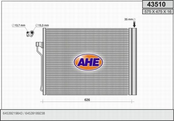 AHE Kondensaator,kliimaseade 43510