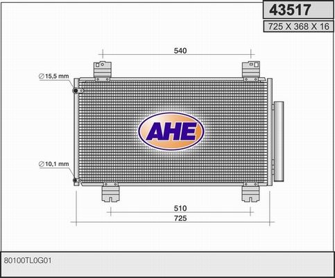 AHE Kondensaator,kliimaseade 43517