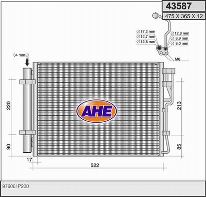 AHE Kondensaator,kliimaseade 43587