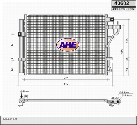 AHE Kondensaator,kliimaseade 43602