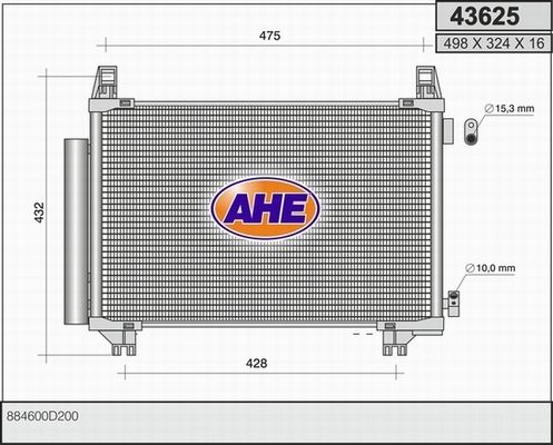 AHE Kondensaator,kliimaseade 43625