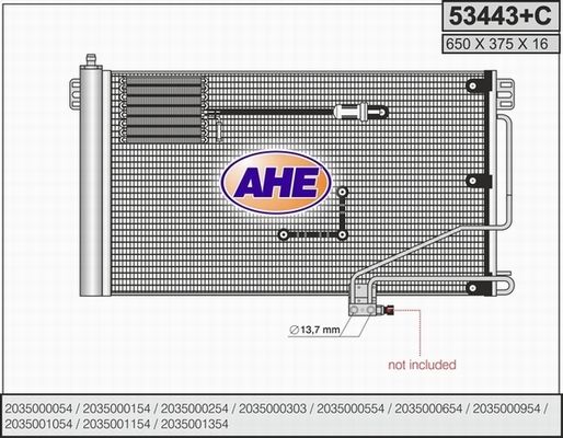 AHE Kondensaator,kliimaseade 53443+C