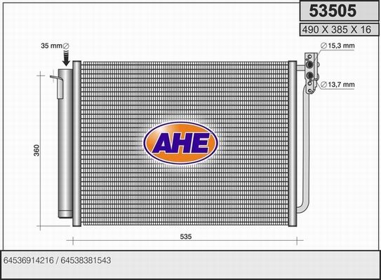 AHE Kondensaator,kliimaseade 53505
