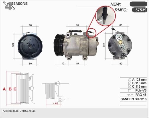 AHE Kompressor,kliimaseade 57539