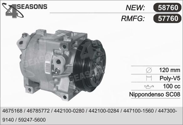 AHE Kompressor,kliimaseade 58760