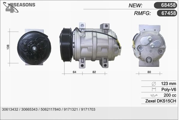 AHE Kompressor,kliimaseade 67458