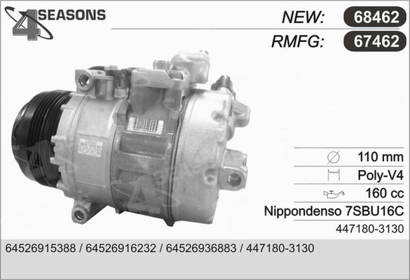 AHE Kompressor,kliimaseade 67462