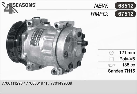 AHE Kompressor,kliimaseade 67512